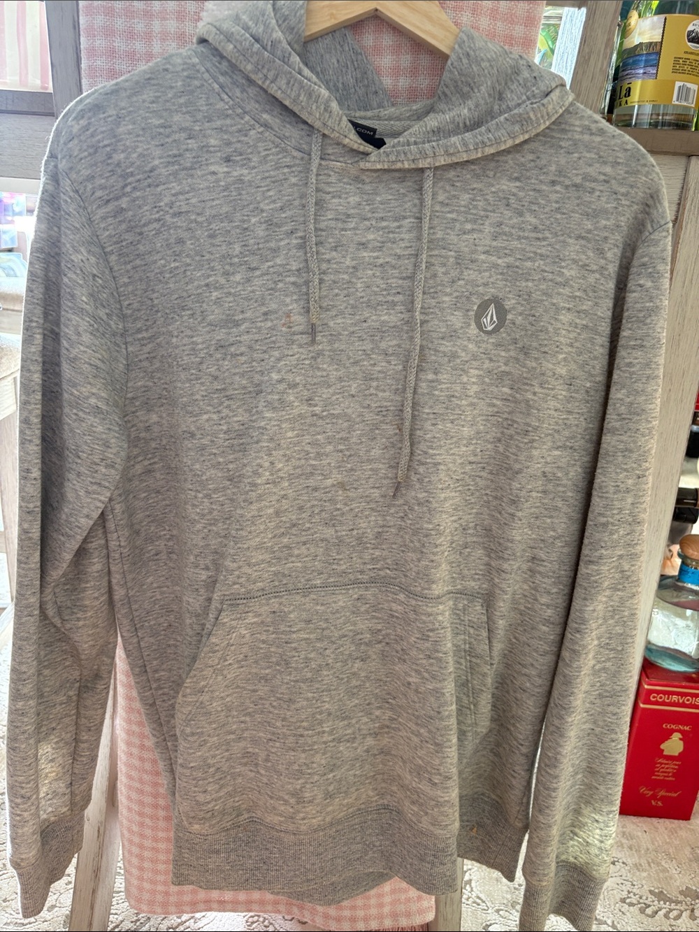 Volcom Heather Gray Pullover Hoodie